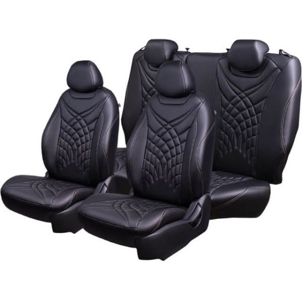 Чехлы Премиум Экокожа Байрон Президент|Жук на Nissan Sentra 7 (B17) 2012-2017 г.в.