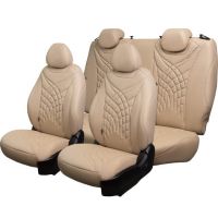 Чехлы Премиум Экокожа Байрон Президент|Жук на Nissan Sentra 7 (B17) 2012-2017 г.в.