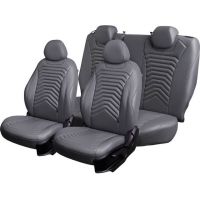 Чехлы Премиум Экокожа Байрон Президент|Жук на Nissan Sentra 7 (B17) 2012-2017 г.в.