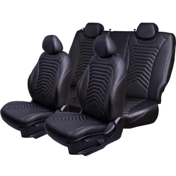 Чехлы Премиум Экокожа Байрон Президент|Жук на Nissan Sentra 7 (B17) 2012-2017 г.в.